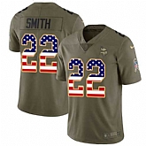 Nike Vikings 22 Harrison Smith Olive USA Flag Salute To Service Limited Jersey Dyin,baseball caps,new era cap wholesale,wholesale hats